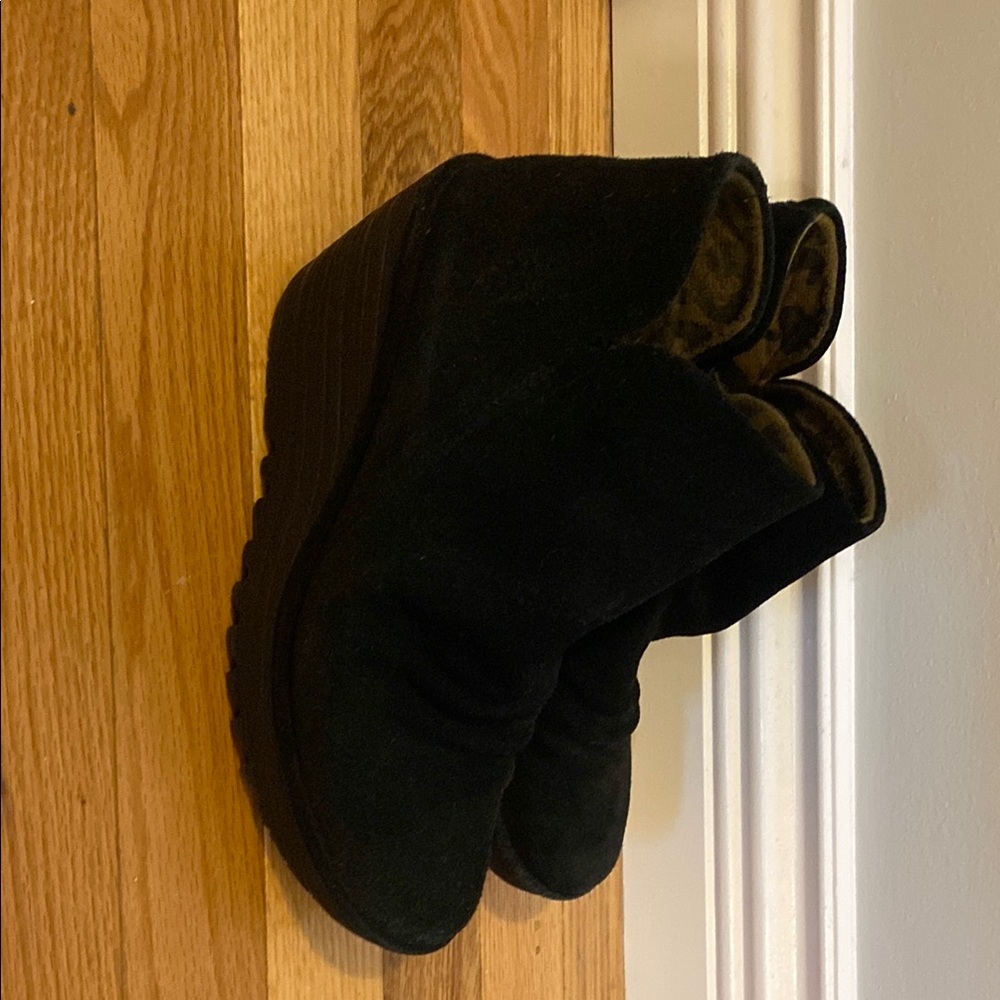 Fly London Suede Wedge Ankle Boots